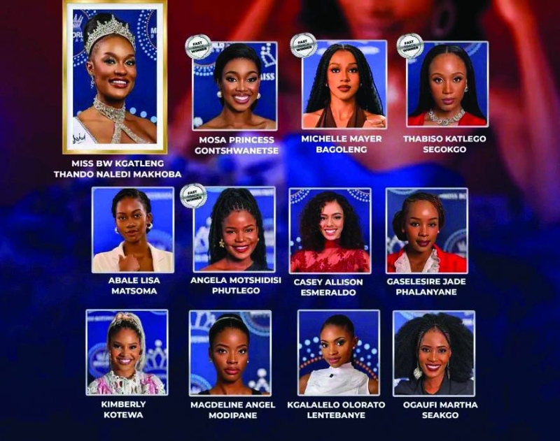 Miss Botswana reveals 2026 Top 12 Finalists