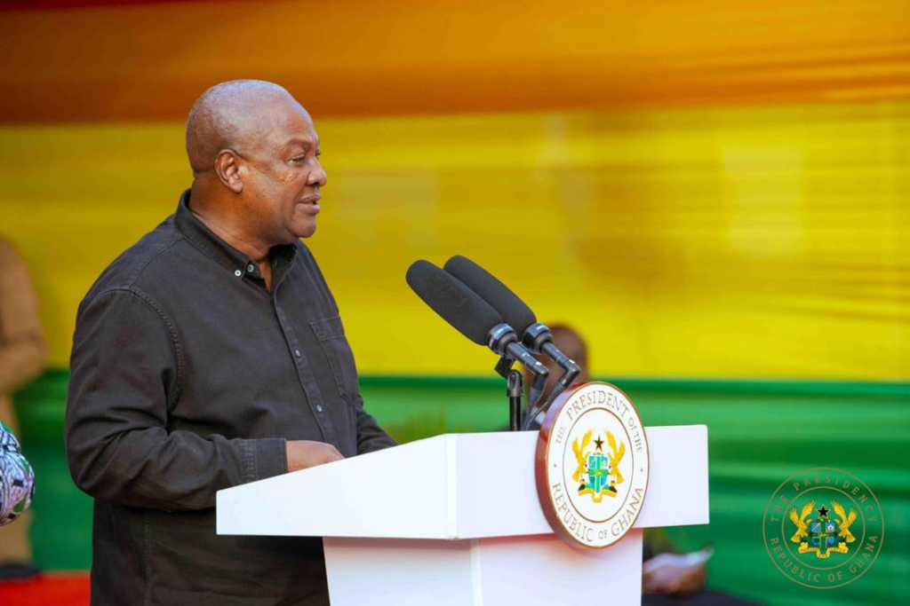 President Mahama proposes tax-free equipment imports for 24-Hour Economy factories