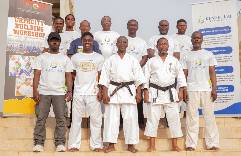 Kensei-Kai partners Ghana Karate Federation for high school coaching workshop
