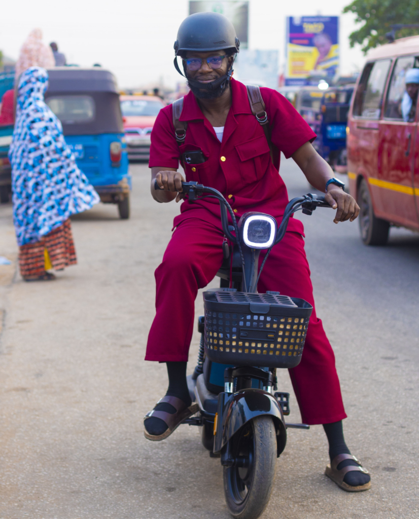A quiet ride through Kumasi: How a climate journalist is rethinking urban transport