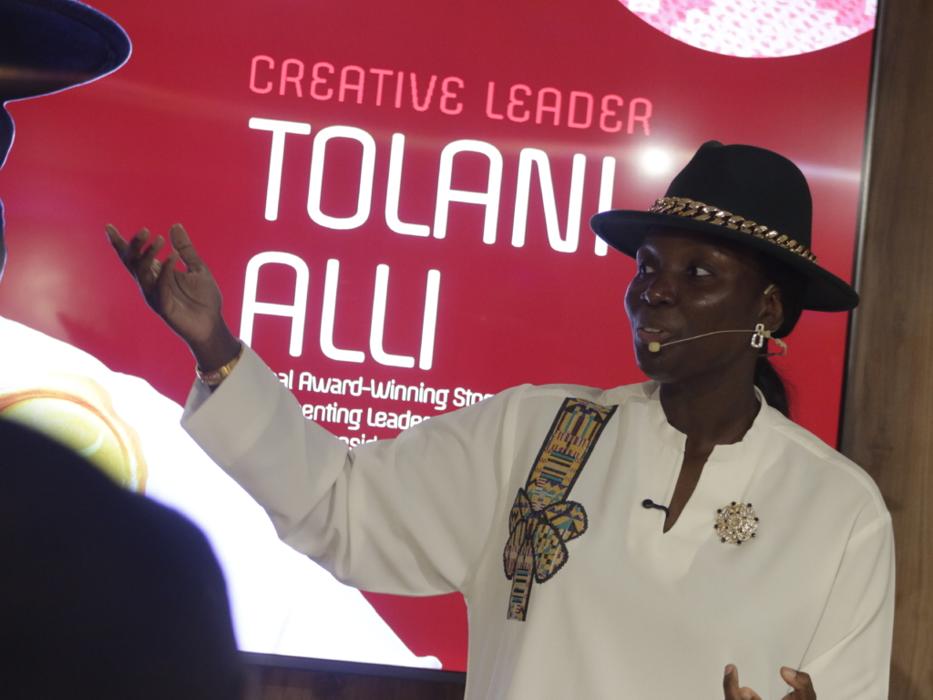 Award-winning photographer, Tolani Alli encourages creatives to build lasting impact